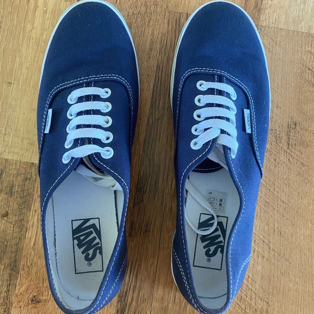 Women’s Navy Vans